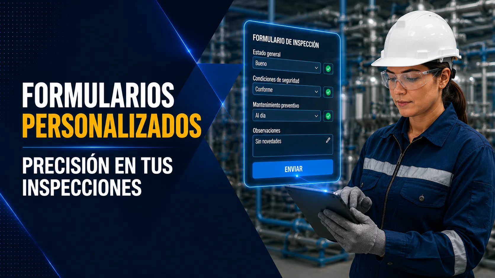 Formularios personalizados: Precisión en tus inspecciones