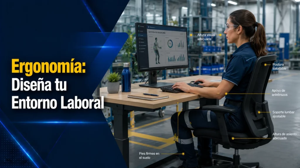 Ergonomía: Diseña tu entorno laboral