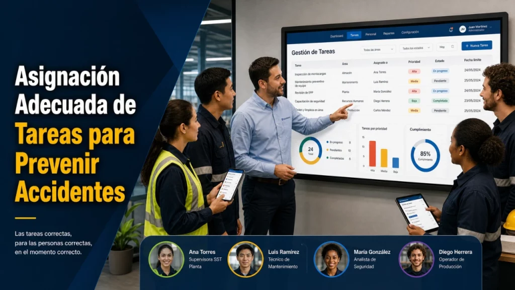 Asignación Adecuada de Tareas para Prevenir Accidentes Laborales