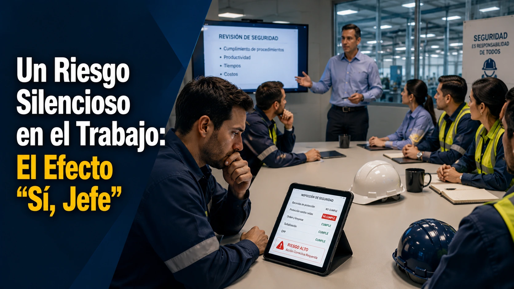 Un riesgo silencioso en el trabajo: el efecto “Sí, jefe”