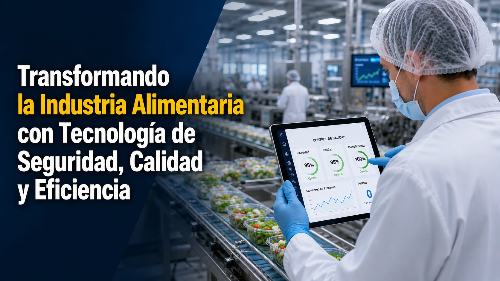 Transformando la Industria Alimentaria con Tecnología de Seguridad, Calidad y Eficiencia